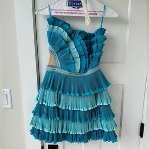 Eliya the Label blue cocktail dress